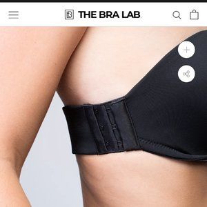 BRA LAB BLACK BACK BAND (small) and Straps